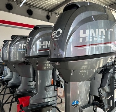 2-тактные лодочные моторы HND мощностью 40 и 60л.с. с дейдвудом L прибыли на Сахалин!