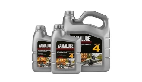 Новые моторные масла Yamalube для 4-тактных двигателей спортивной мототехники