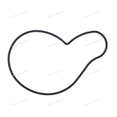 Прокладка крышки помпы (уплотнение) 8ES-12427-00 Прокладка крышки помпы (уплотнение) 8ES-12427-00