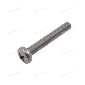 Винт с полукруглой головкой крестообразным шлицем М6х40 Винт с полукруглой головкой крестообразным шлицем М6х40