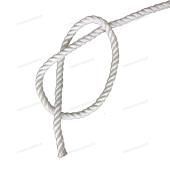 Конец 12 мм, 3-прядный цвет белый SF20219-12 Конец 12 мм, 3-прядный цвет белый SF20219-12