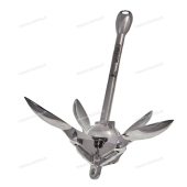 Якорь раскладной, кошка, 3.2 кг, нерж. сталь SF30825-3.2 Якорь раскладной, кошка, 3.2 кг, нерж. сталь SF30825-3.2