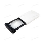 Лупа складная с подсветкой СЛЕДОПЫТ, кратность 4х, вес 47 гр, р-р л 3,5х4,5 см, с батар. PF-SM-05