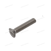 Винт с потайной головкой прямым шлицем М6х25 Винт с потайной головкой прямым шлицем М6х25