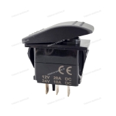 Включатель On-Off-On, SPDT, 12V, 20A SF50701-5-A1 Включатель On-Off-On, SPDT, 12V, 20A SF50701-5-A1