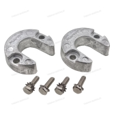 Аноды на гидроцилиндры Mercruiser Alpha, с крепежом, алюминиевые