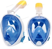 Маска с трубкой FREE BREATH, синяя, размер S-M SF70584-1B Маска с трубкой FREE BREATH, синяя, размер S-M SF70584-1B