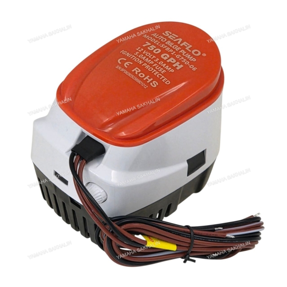 Помпа откачивающая автоматическая 750GH, 12V SFBP1-G750-06 Помпа откачивающая автоматическая 750GH, 12V SFBP1-G750-06