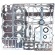 Прокладки, комплект, Yamaha 150-200 6G5-W0001-A3