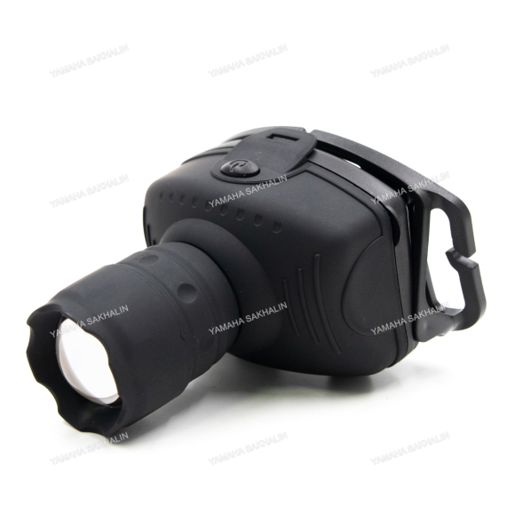 Фонарь налобный "СИБИРСКИЙ СЛЕДОПЫТ-Лазер", 1L, zoom, 3хААА/120/