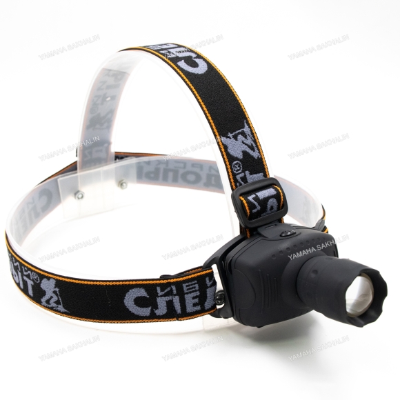 Фонарь налобный "СИБИРСКИЙ СЛЕДОПЫТ-Лазер", 1L, zoom, 3хААА/120/