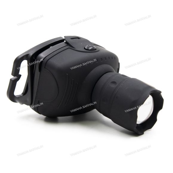 Фонарь налобный "СИБИРСКИЙ СЛЕДОПЫТ-Лазер", 1L, zoom, 3хААА/120/