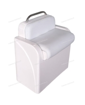 Сиденье-рундук с встроенным столиком EM580R. Цвет белый