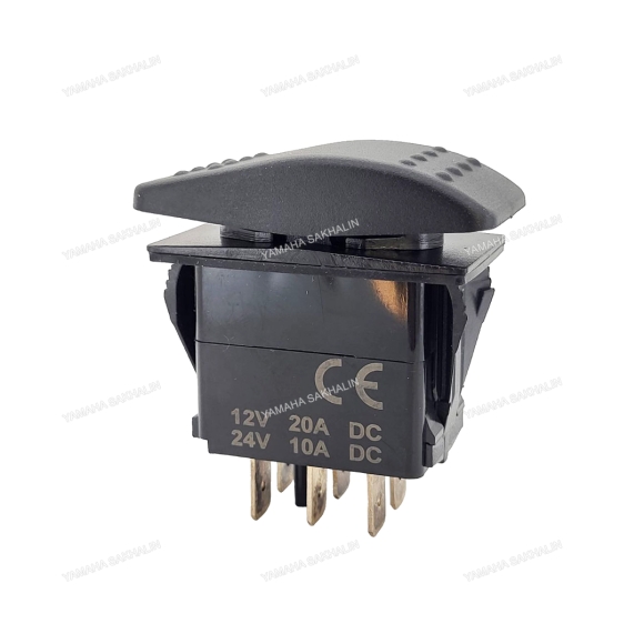 Включатель (On)-Off-(On), DPDT, 12V, 20A SF50703-7-A1 Включатель (On)-Off-(On), DPDT, 12V, 20A SF50703-7-A1