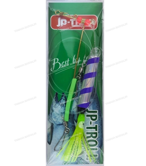 Снасть донная на кету JpFishing Jp-Troll №17 (1,05м, 0,65мм, 0,55мм, color 030)