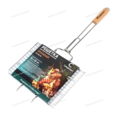 Решетка для гриля и барбекю плоская "СЛЕДОПЫТ" Universal 36х25х2 см/12/