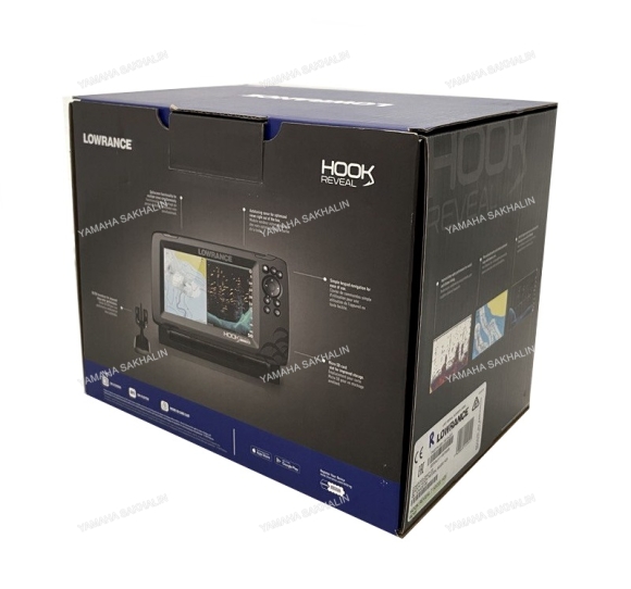 Картплоттер-эхолот Lowrance HOOK REVEAL 7 50/200 HDI (000-15516-001)