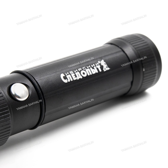 Фонарь ручной "СИБИРСКИЙ СЛЕДОПЫТ-Профи, 1L, zoom, аккум. 220B+12B, 3хААА