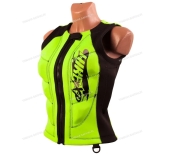 Водный спортивный жилет hikeXp Anti shock Green-black neopren, woman XS 101GB-511XS Водный спортивный жилет hikeXp Anti shock Green-black neopren, woman XS 101GB-511XS