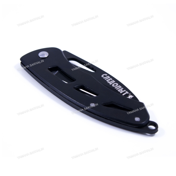 Нож туристический "СЛЕДОПЫТ", дл. клинка 63 мм, изогнутый корпус, на блистере/360/ Нож туристический "СЛЕДОПЫТ", дл. клинка 63 мм, изогнутый корпус, на блистере/360/