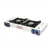 Плита наст. газовая "СЛЕДОПЫТ - MaximuM", двойная (с переходником)/3/ Плита наст. газовая "СЛЕДОПЫТ - MaximuM", двойная (с переходником)/3/