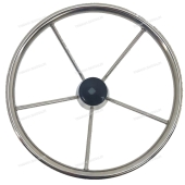 Руль 395 мм, нерж. 316 сталь SF80601-2 Руль 395 мм, нерж. 316 сталь SF80601-2