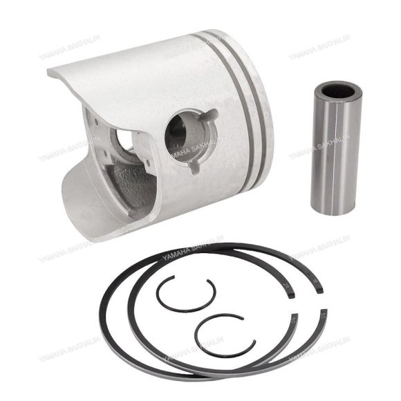 Поршень с кольцами, к-т, (+0,25), Yamaha 60F, 70B