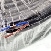 Кабель двужильный 2 х 1 мм² чёрный SF52028-2X1.0B Кабель двужильный 2 х 1 мм² чёрный SF52028-2X1.0B