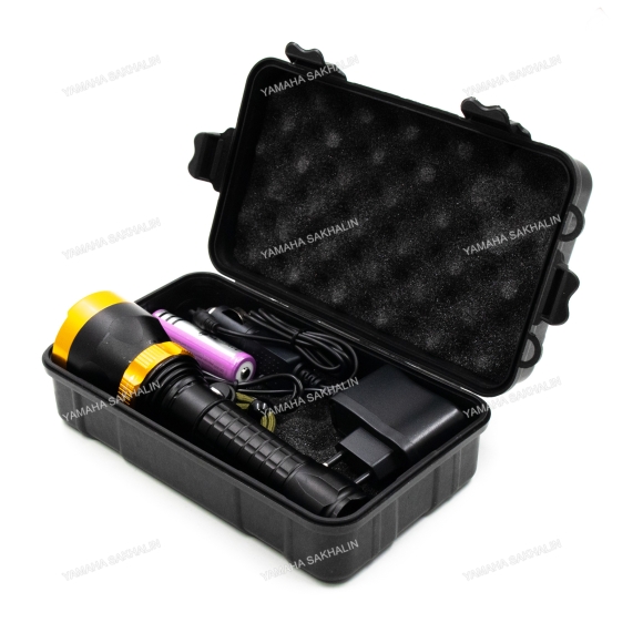 Фонарь ручной "СИБИРСКИЙ СЛЕДОПЫТ-Мастер, 1L, zoom, аккум. 220В+12В, 3хААА