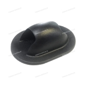 Держатель леера черный