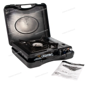 Плита наст. газовая "СЛЕДОПЫТ - Black" (с переходником)/6/ Плита наст. газовая "СЛЕДОПЫТ - Black" (с переходником)/6/