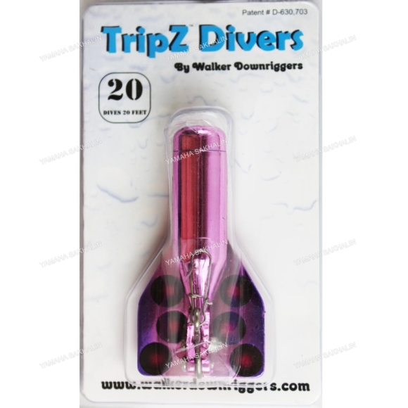 Заглубитель Walker TripZ Divers 6,1м (Nuclear Pink)