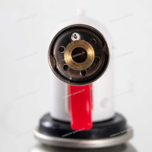 Газовая горелка RUNIS белая, пьезо. (цанг.)/100/