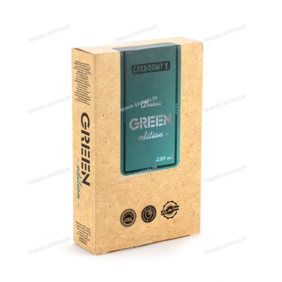 Фляжка «СЛЕДОПЫТ Green Edition – Traveller» зеленая, 230 мл, сталь 304/100/50/