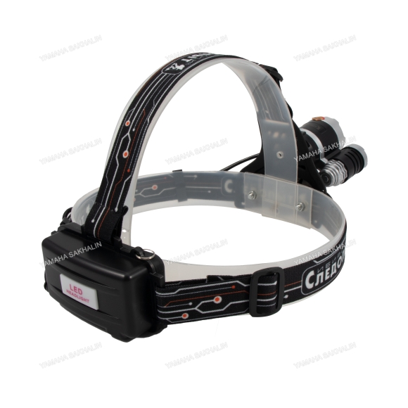 Фонарь налобный "Сибирский Следопыт -Fisher", 1LED WARM + 2 LED UV ,аккум.220В/100/60/