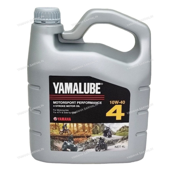 Масло Yamalube MC 4T 10W-40 (4л) 90793AS453 Масло Yamalube MC 4T 10W-40 (4л) 90793AS453