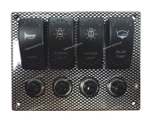 Панель с переключателями 12V, 24V SF50720-4 Панель с переключателями 12V, 24V SF50720-4