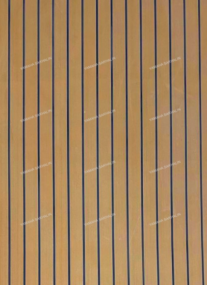Палубное покрытие Eva-Teak св.корич-черный (лист) 1200*2400