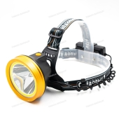 Фонарь налобный "СИБИРСКИЙ СЛЕДОПЫТ-RING LIGHT", 1 LED + 1 COB, аккум. 220В/60/48/