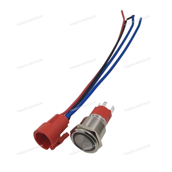 Выключатель с подсветкой (синяя) 12V SF54027-19B1-L