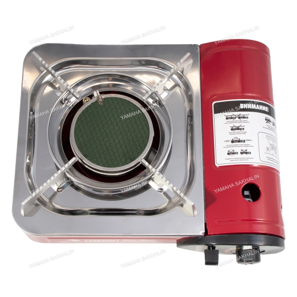 Плита наст. газовая "СЛЕДОПЫТ - UltraEffect", керам. (с переходником)/6/