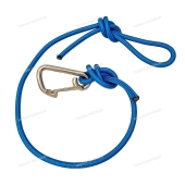 Конец швартовый с карабином 12.5 мм ч 1,8 метра цвет синий SF20264-2 Конец швартовый с карабином 12.5 мм ч 1,8 метра цвет синий SF20264-2