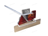 Штанга с фонарями левая в сборе (832321.005.0002010)