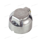 Розетка для прицепа, металлический корпус, 7 контактов Розетка для прицепа, металлический корпус, 7 контактов