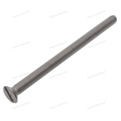 Винт с потайной головкой прямым шлицем М6х90 Винт с потайной головкой прямым шлицем М6х90