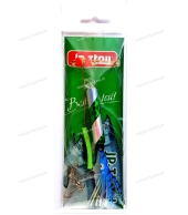 Снасть донная на кету JpFishing Jp-Troll №17 (1,05м, 0,65мм, 0,55мм, color 024)