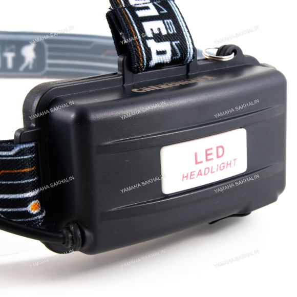 Фонарь налобный "СИБИРСКИЙ СЛЕДОПЫТ-Стильб", 1 LED + 4 COB, zoom, аккум. 220В/60/