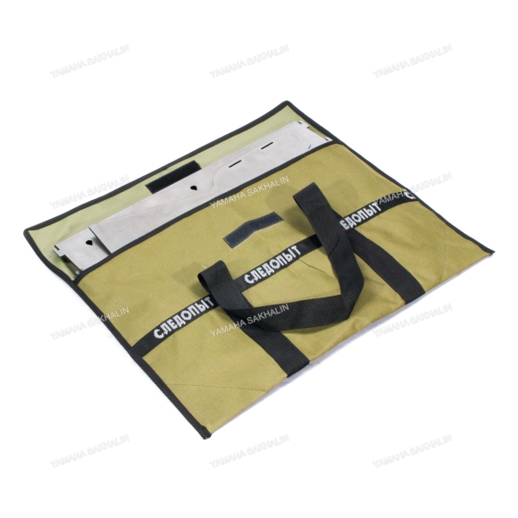 Мангал фигурный "Следопыт" складной, 502х290х400 мм, толщина 2 мм, без шампуров, в сумке