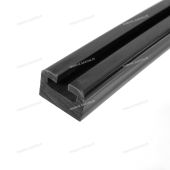 Накладка на полоз графитовая Arctic cat, Yamaha SR Viper (164 см)