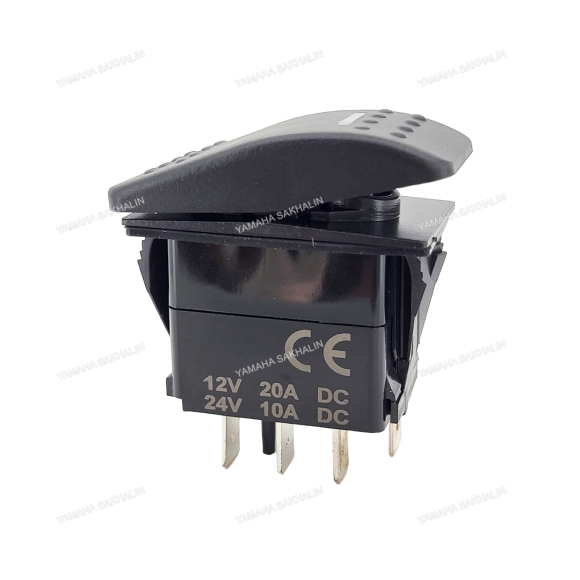 Включатель On-Off-On, SPDT, 12V, 20A SF50713-A4BW